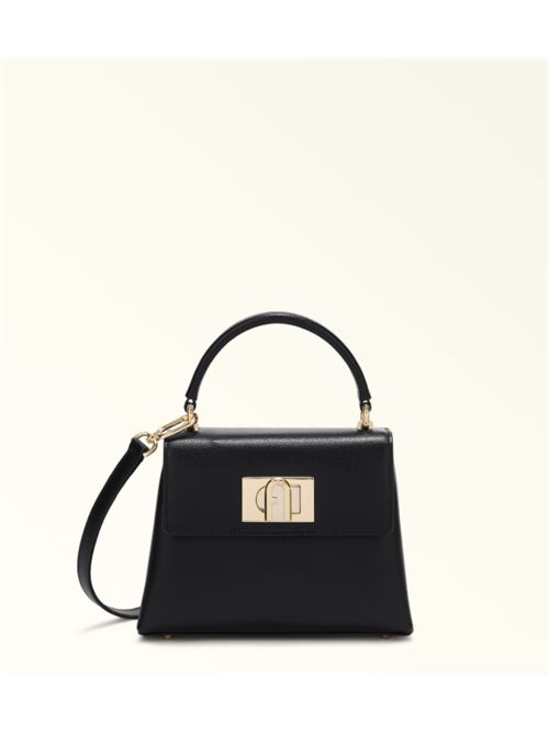 1927 MINI TOP HANDLE - ARES FURLA | WB00109.ARE000O6000 NERO